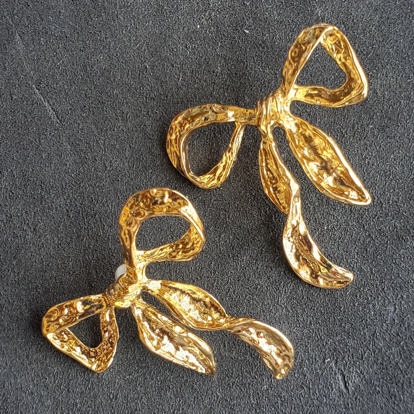 Golden Bow Earrings