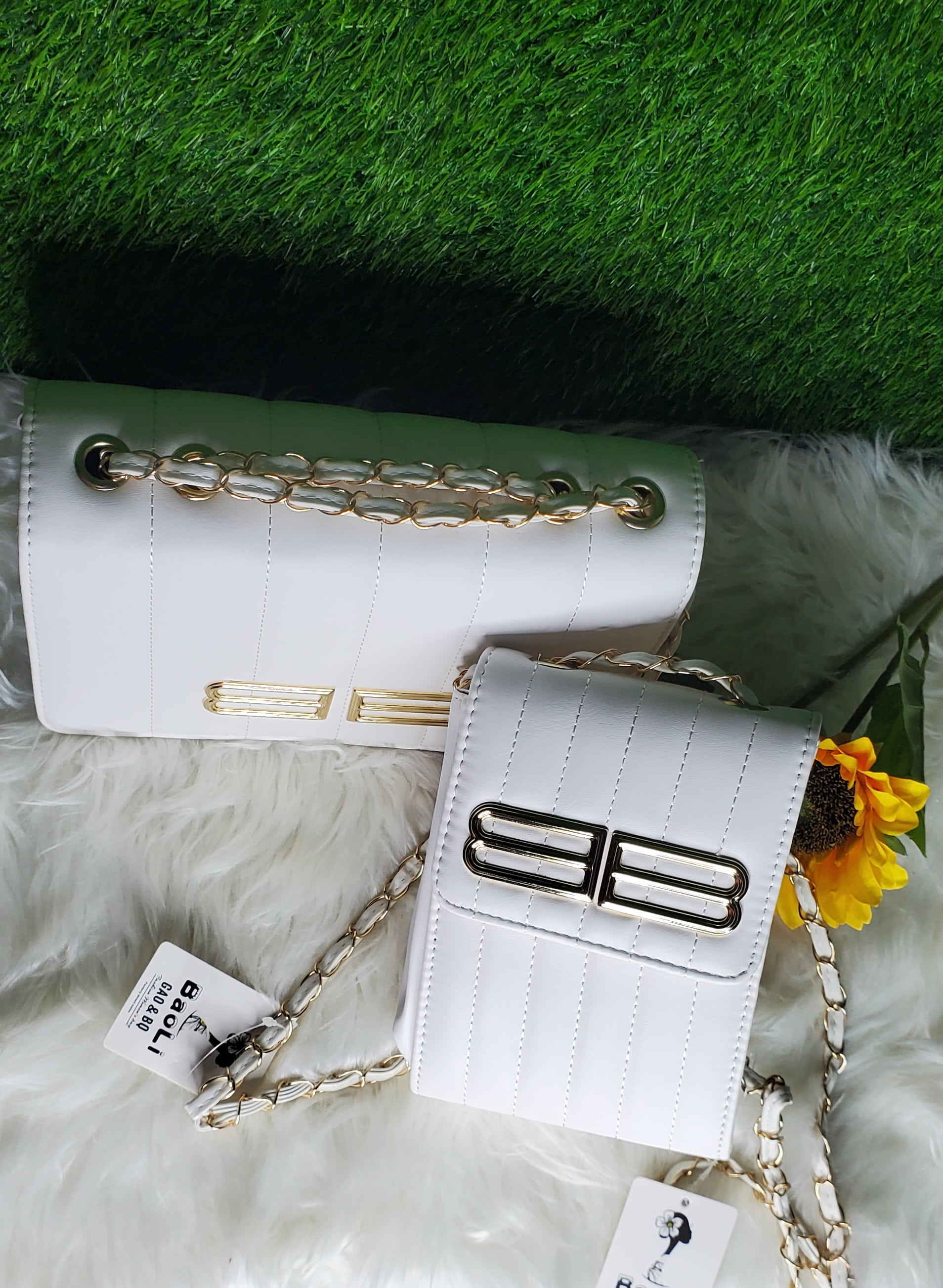 Double Balenciaga Handbag