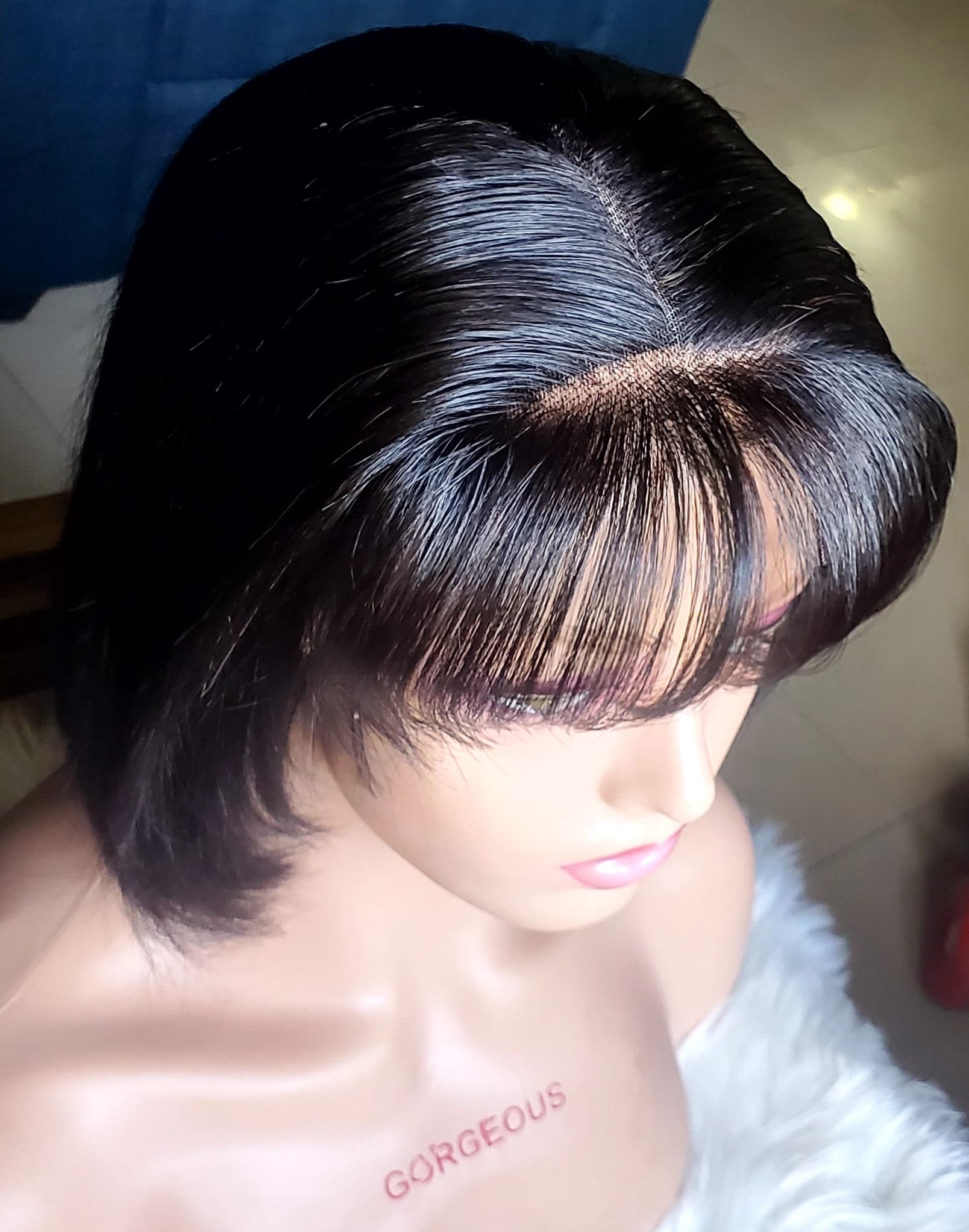 Velvet Bang 10" Human Hair