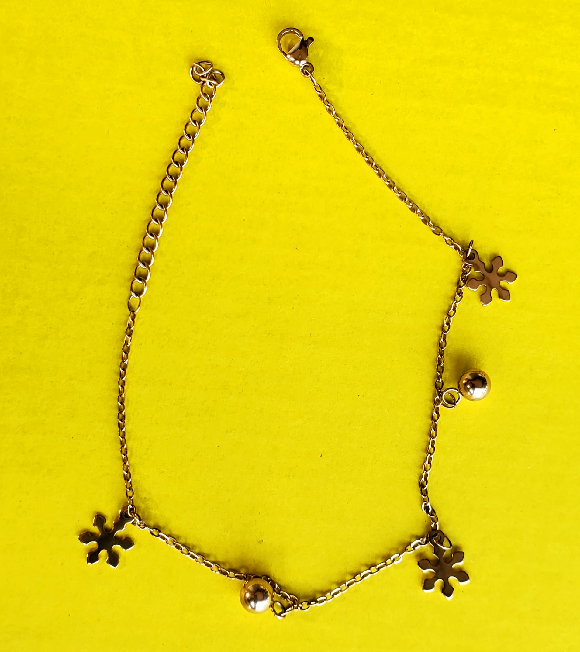 Floral Anklet