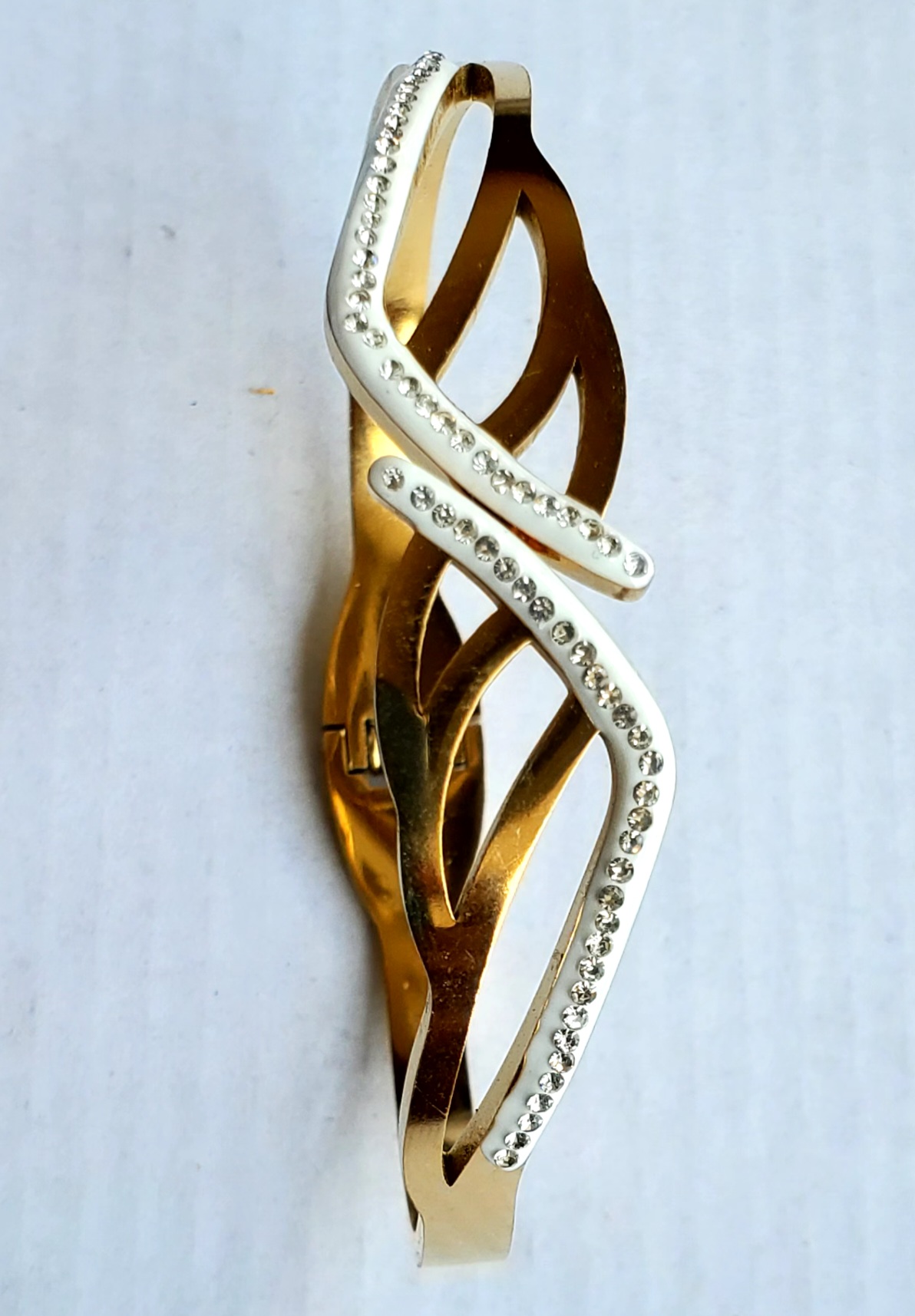 White Angle Bracelet