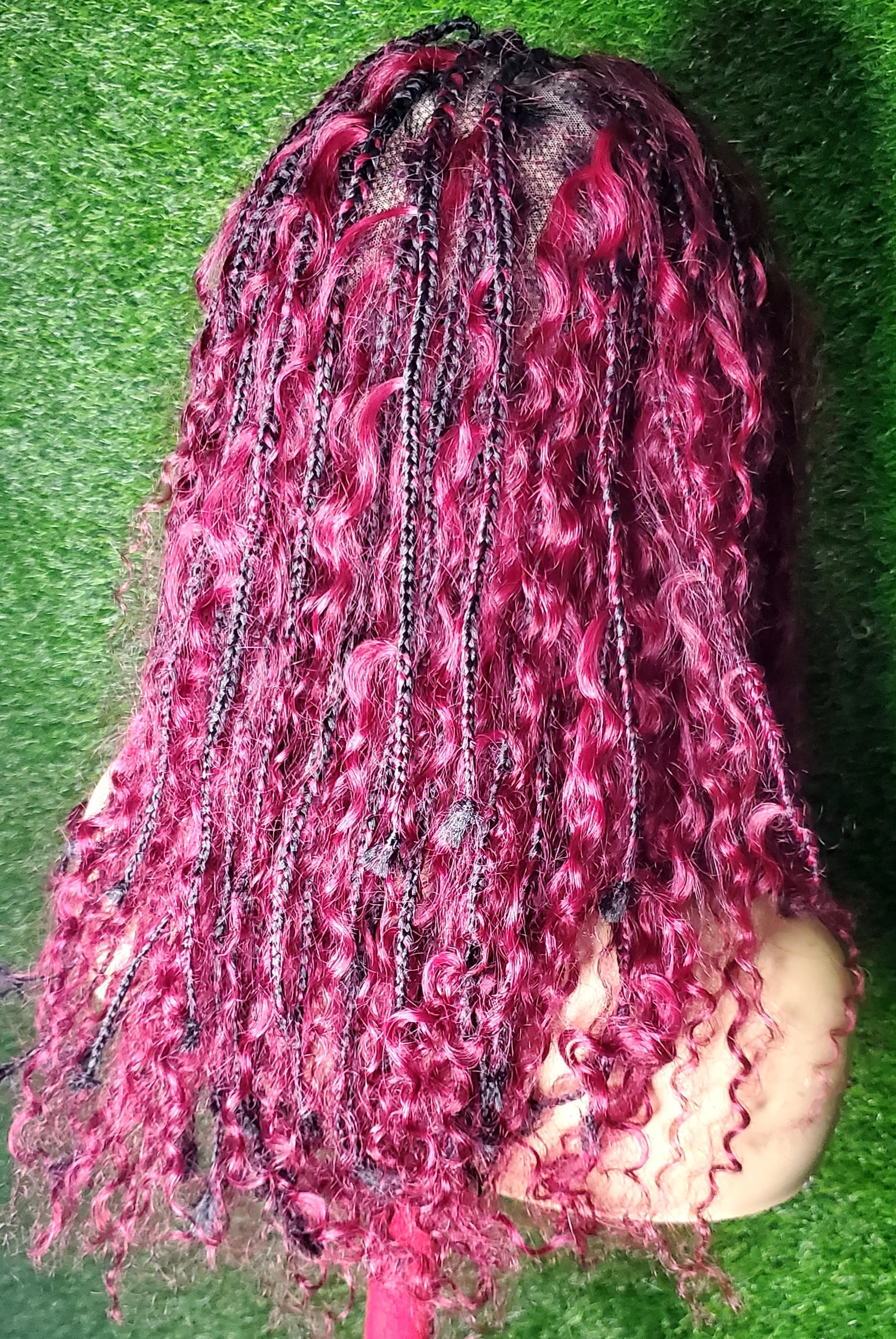 Ruby Aura Goddess Braids