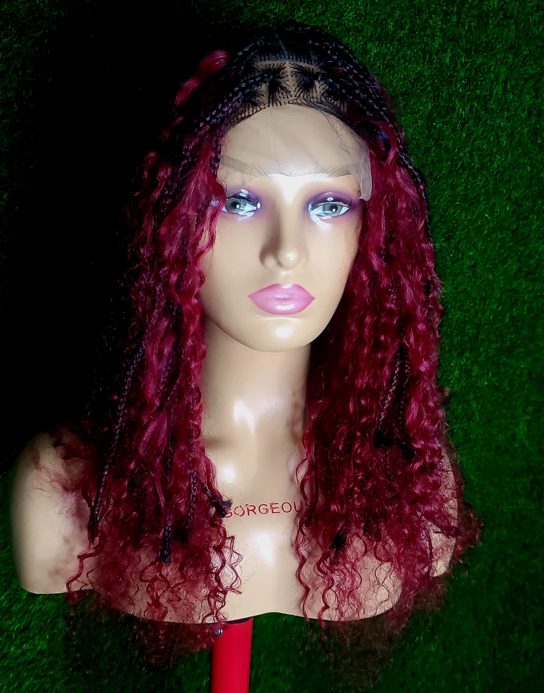 Ruby Aura Goddess Braids